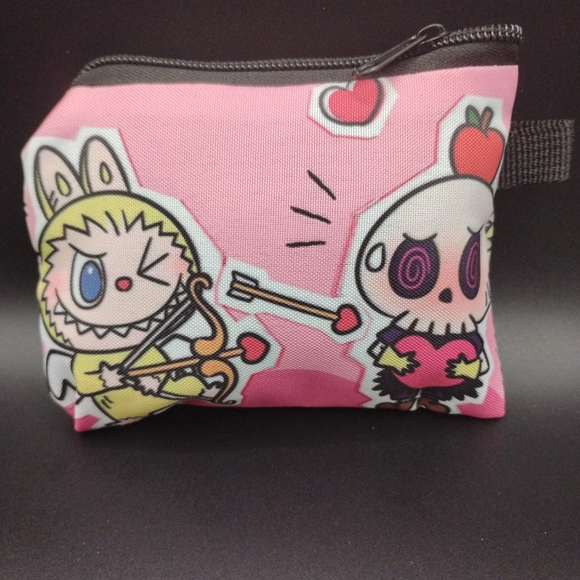Labubu Pink Makeup Cosmetic Pouch - Picture 1 of 2